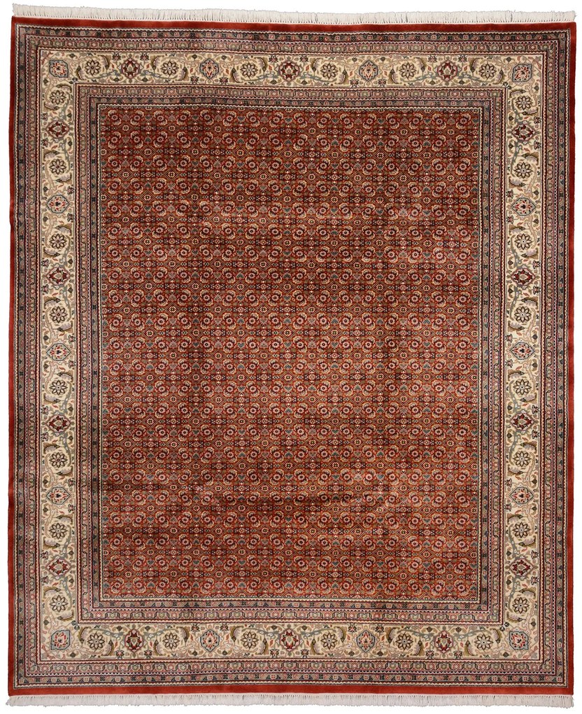 Tabriz Tappeto orientale 300 x 250 Rosa (Indian) Annodato A Mano
