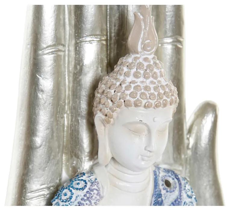 Statua Decorativa DKD Home Decor Metallo Buddha Resina Legno MDF (14 x 11 x 41 cm)