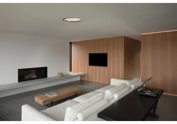 APLED - Lampada LED RONDO WOODLINE LED/18W/230V 4000K diametro 26 cm cenere legno solido