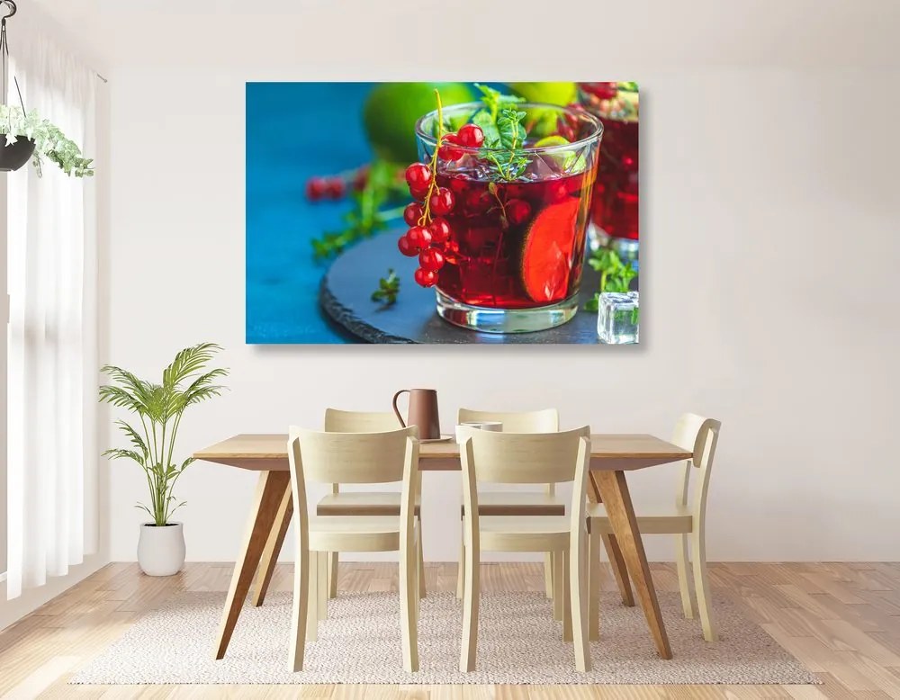 Stampa su tela – Cocktail rosso
