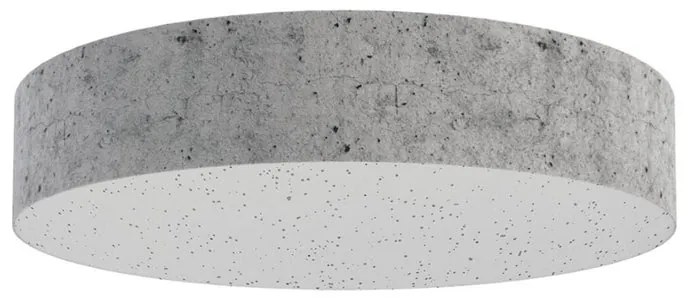 Plafoniera LED Punnet Ø 30 cm grigio IP20 bianco naturale, 1863 lumen LUMICOM