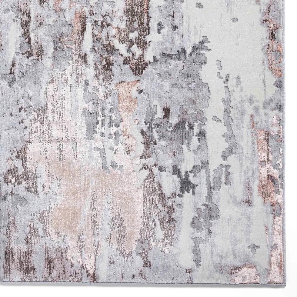 Tappeto grigio e rosa , 160 x 220 cm Apollo - Think Rugs