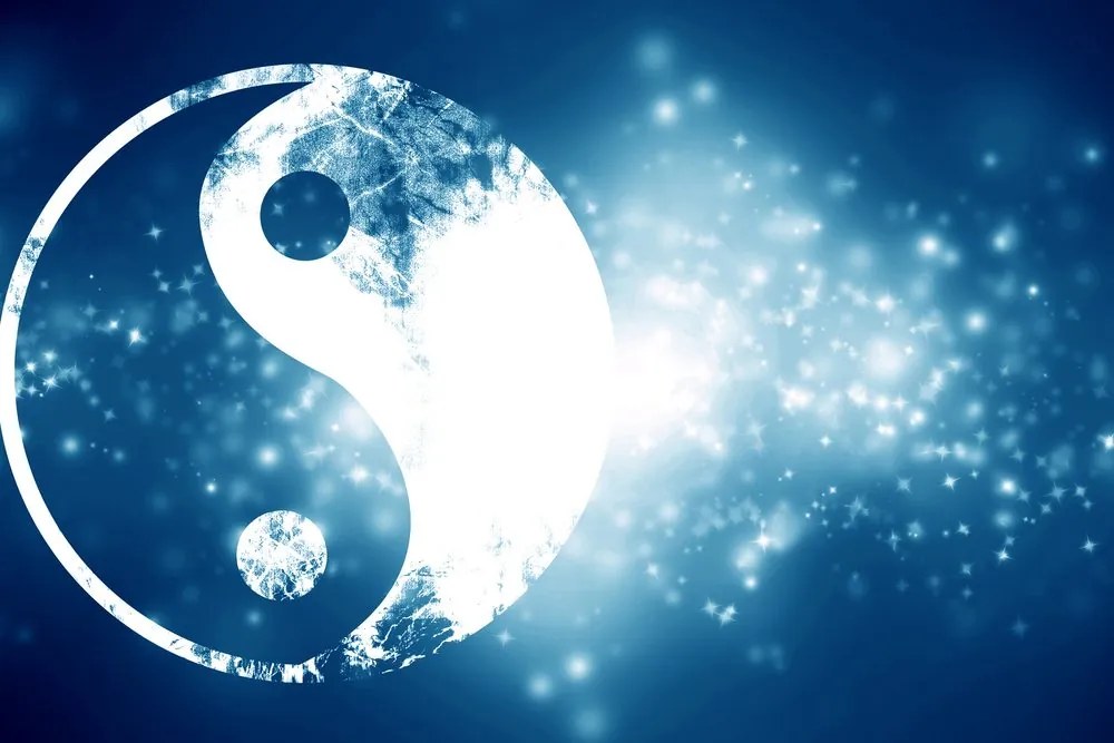 Stampa su tela – Simbolo Yin e Yang