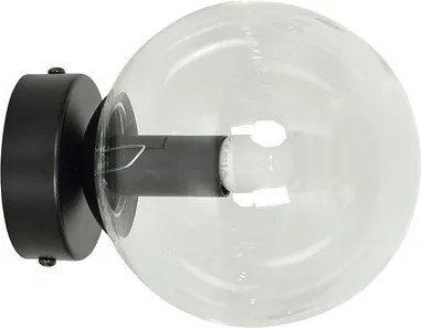 Lampada da Parete ROSSI K1 BL E14 GrafiteTrasparente Miele