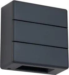 Brilagi -LED Applique da esterno DOUBLERAY LINE LED/6W/230V antracite IP54