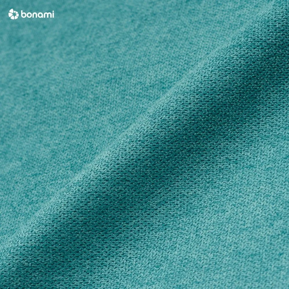 Divano letto angolare turchese (angolo sinistro) Leon - Bobochic Paris