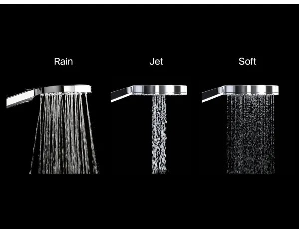 Ravak X07P177 - Set doccia in cromo lucido