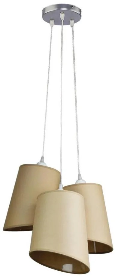 Duolla - Lampadario a sospensione con filo VERONA 3xE27/40W/230V diametro 40 cm