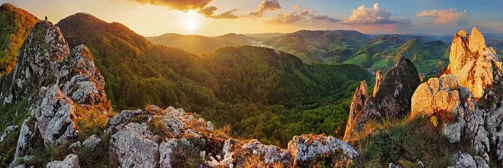 Stampa su tela – Vršatské bradla in Slovacchia