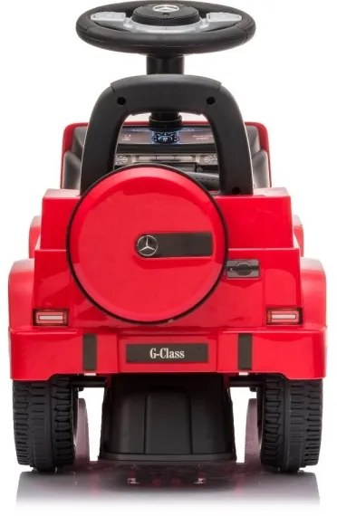 Balance bike Mercedes G350d 2xAA rosso/nero