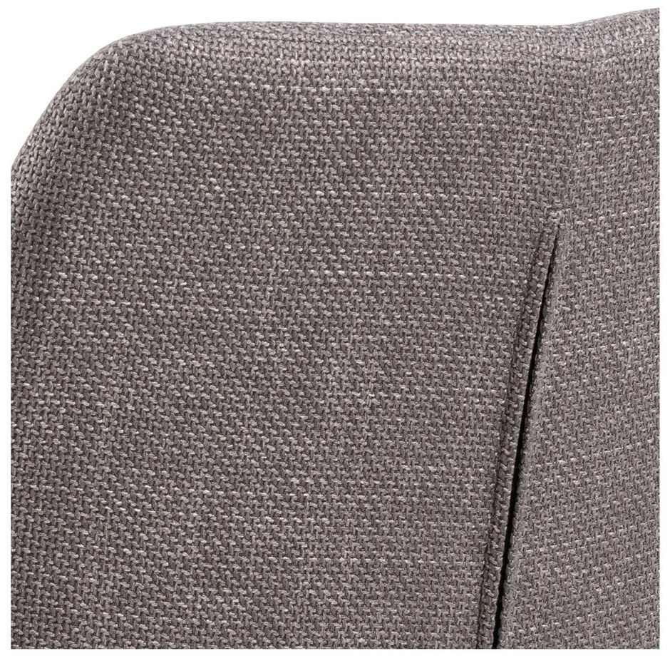 Set di sedie da pranzo grigio chiaro in imbottito con braccioli 2 pz Lizzy – Actona