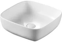 Lavabo da appoggio 40x40 cm bianco