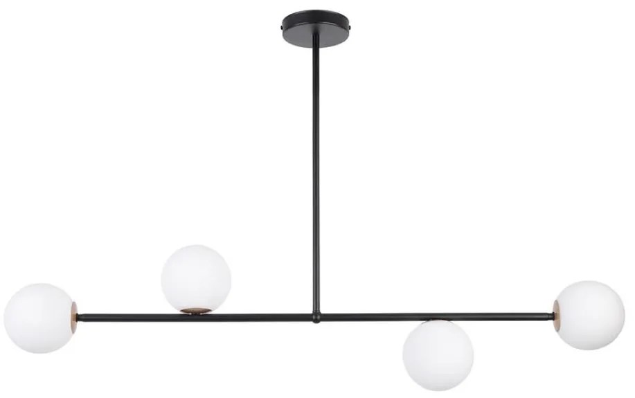 Lampadario su palo GAMA 4xG9/12W/230V nero
