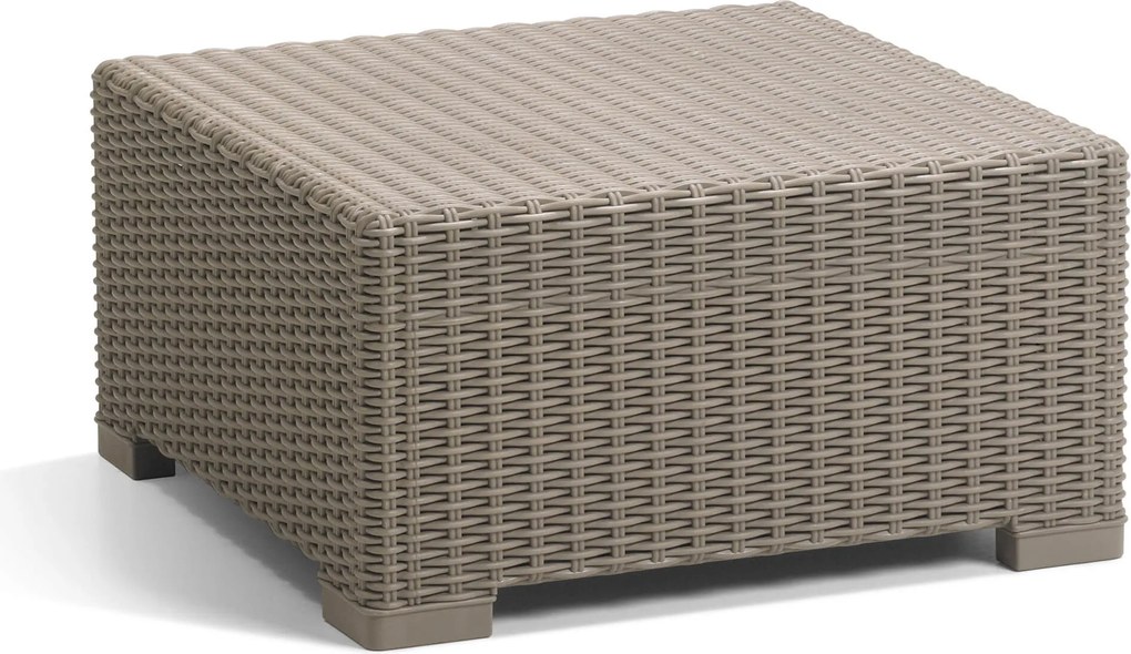 Tavolino da Giardino 68x68x35h cm California Cappuccino...