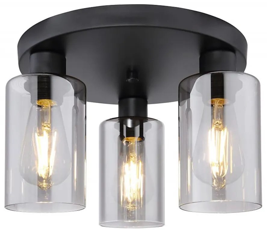 Globo 15465-3D - Plafoniera HADERA 3xE27/60W/230V