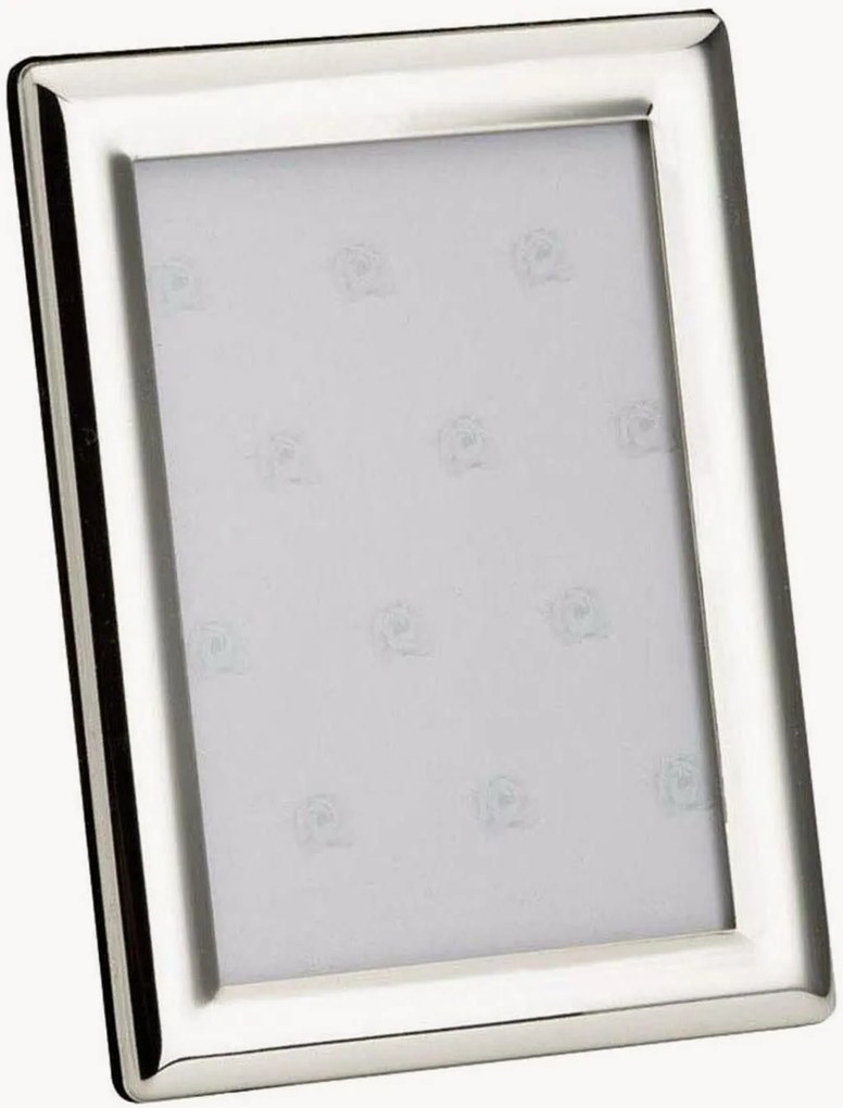Cornice portafoto placcata in argento Smooth
