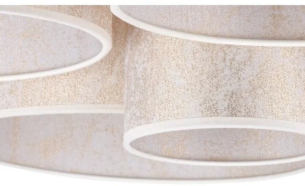 Duolla - Plafoniera ROLLER PENTO 5xE27/60W/230V oro