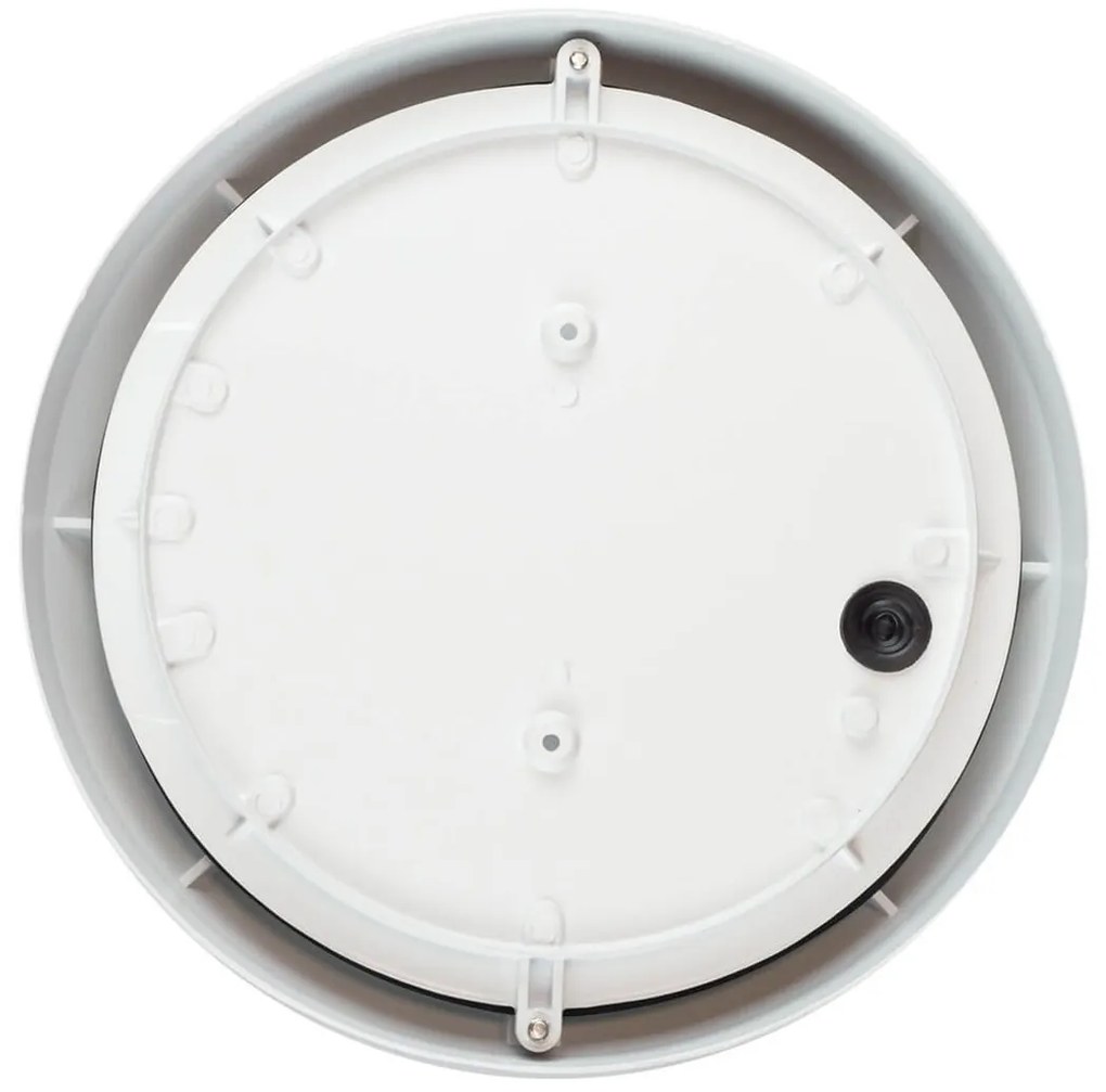 Plafoniera da Esterno E27 Bianca IP54 Ø258mm mod. Palpebra Colore Bianco