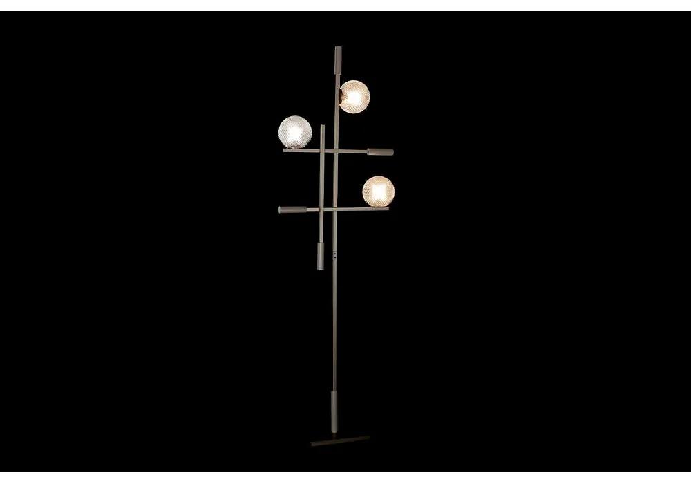 Lampada da Terra DKD Home Decor Cristallo Dorato Metallo Moderno (55 x 24 x 185 cm)