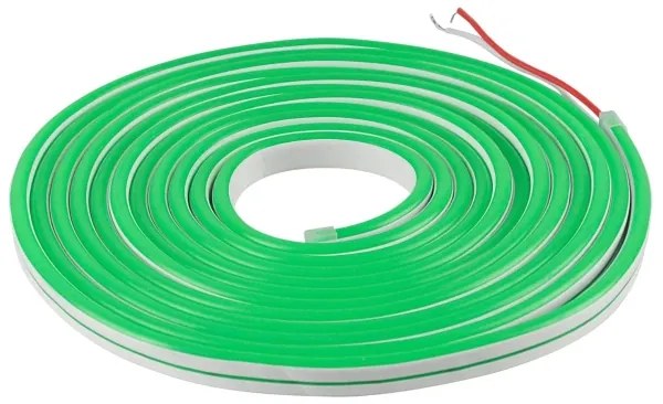 Striscia LED NEON 5 m LED/23W/12V IP65 verde