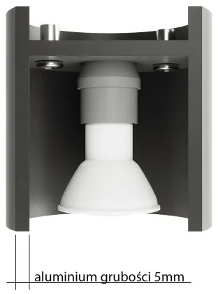 Brilagi -  Faretto LED FRIDA 1xGU10/7W/230V grigio