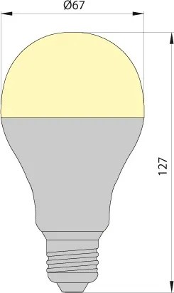 Lampadina LED LEDSTAR ECO E27/12W/230V