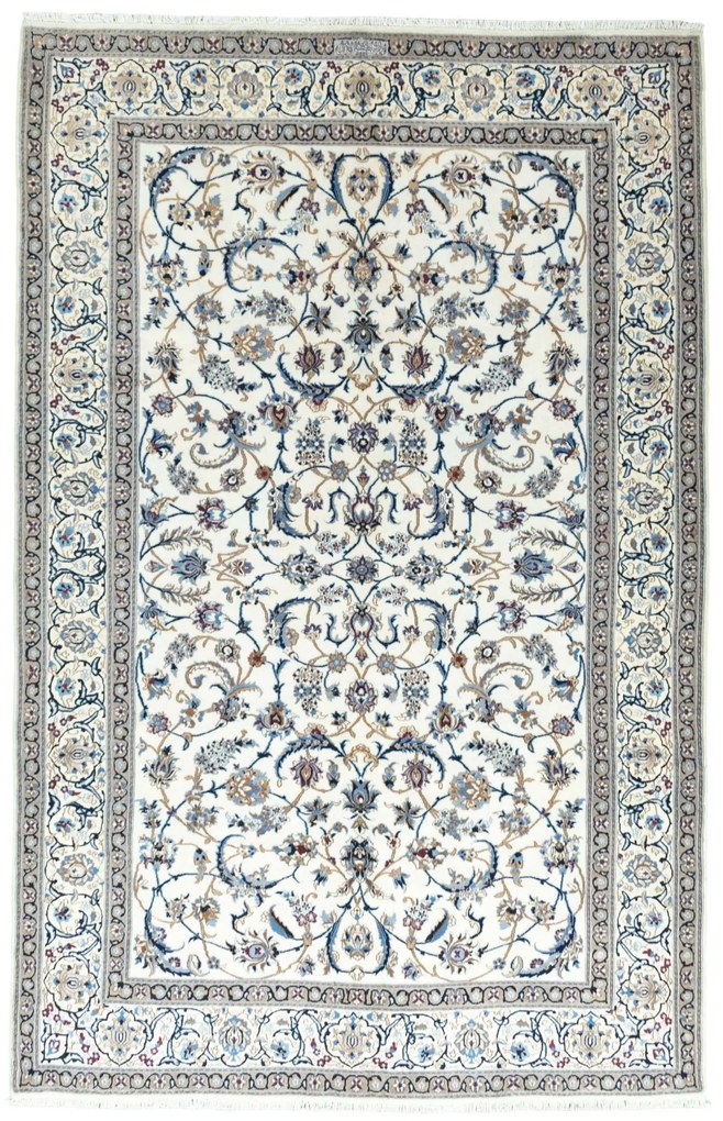 Nain Tappeto 200 x 310 Beige (Iran) Annodato A Mano