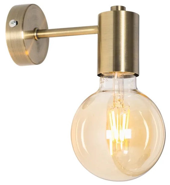 Lampada da parete industriale bronzo - Facil