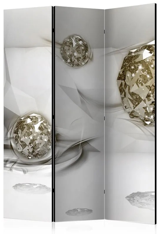 Paravento  Abstract Diamonds [Room Dividers]  Colore Grigio, Dimensioni e Misure 135x172