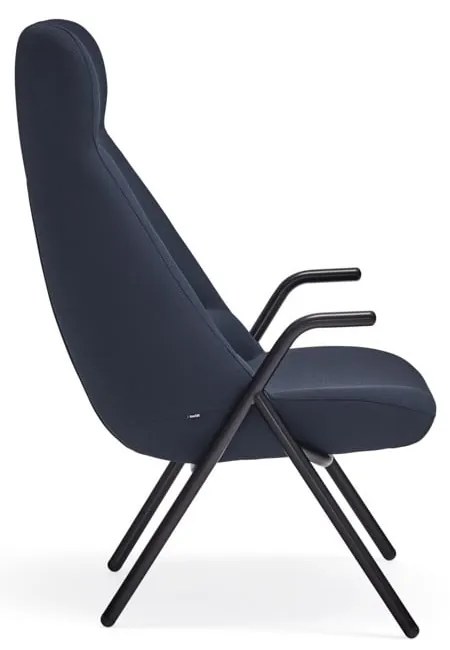 Poltrona blu scuro, altezza 114 cm Dins - Teulat