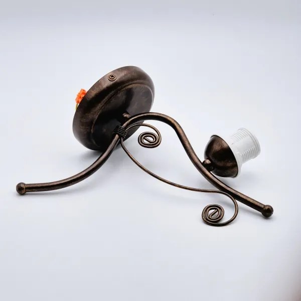 Applique RETRO II 1xE27/60W/230V patina di bronzo