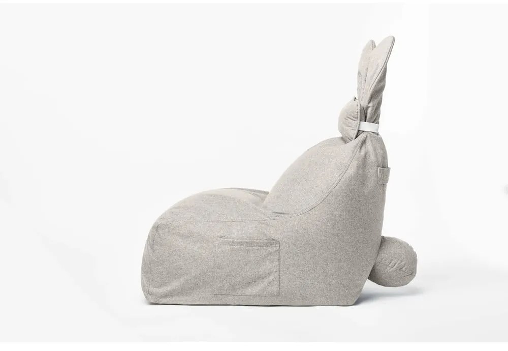 Borsa da divano beige per bambini Funny Bunny - The Brooklyn Kids