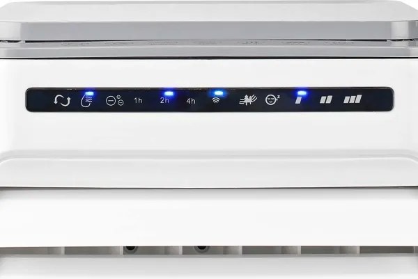 Nedis COOL116CWTW - Condizionatore 65W/230V Wi-Fi Tuya bianco + telecomando