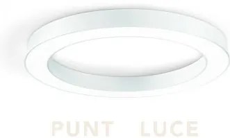 Globus plafoniera a led 3000+4000k 6420lm 80w cct d.100cm bianco di...