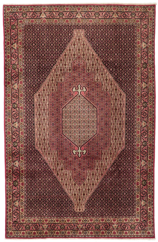 Senneh Tappeto persiano 200x310 (Iran) Annodato A Mano