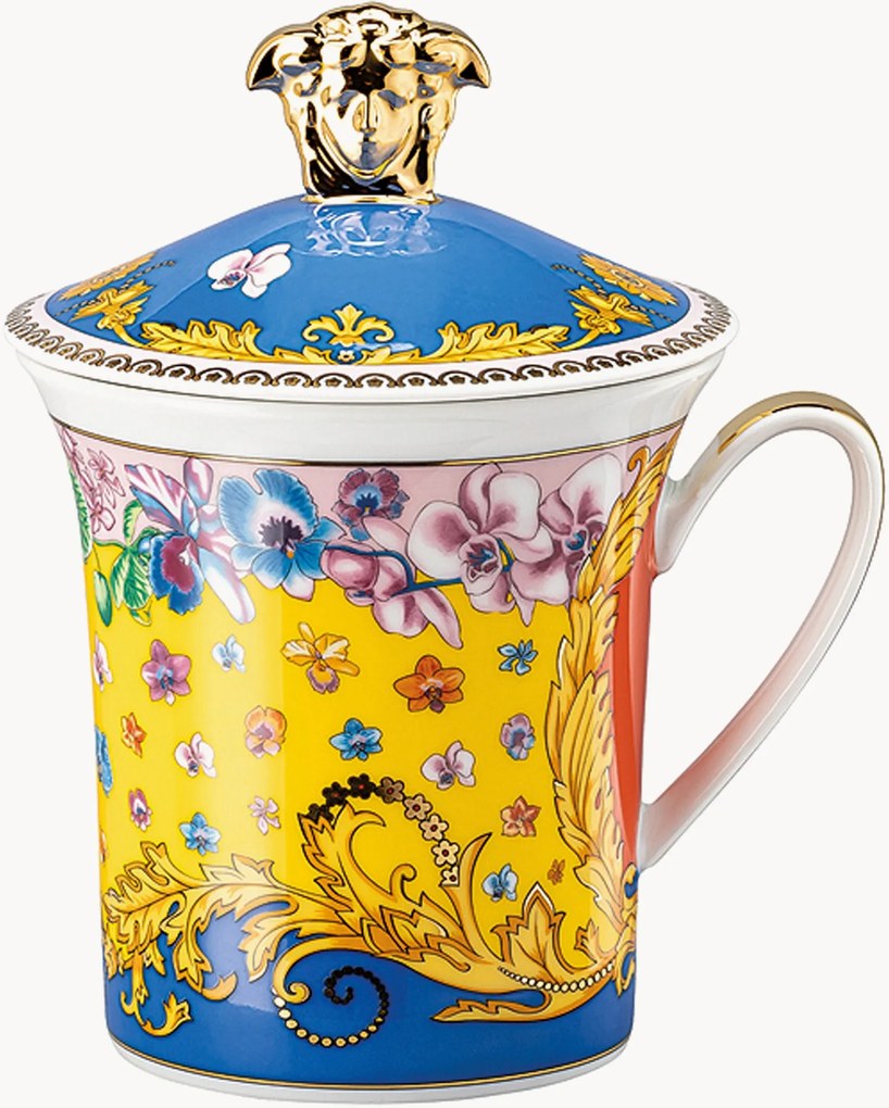 Tazza in porcellana con coperchio edizione limitata Primavera