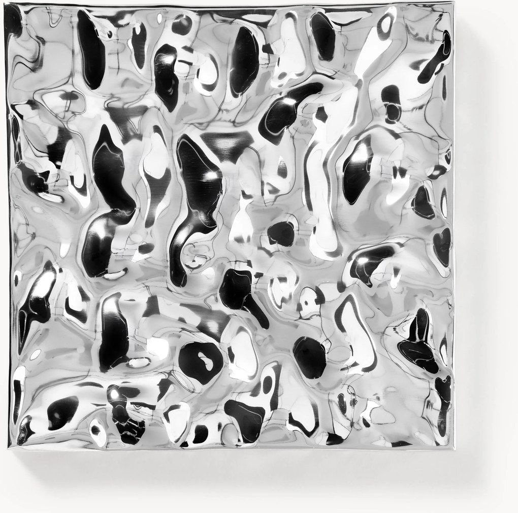 Decorazioni da parete con superficie martellata Splash 2 pz