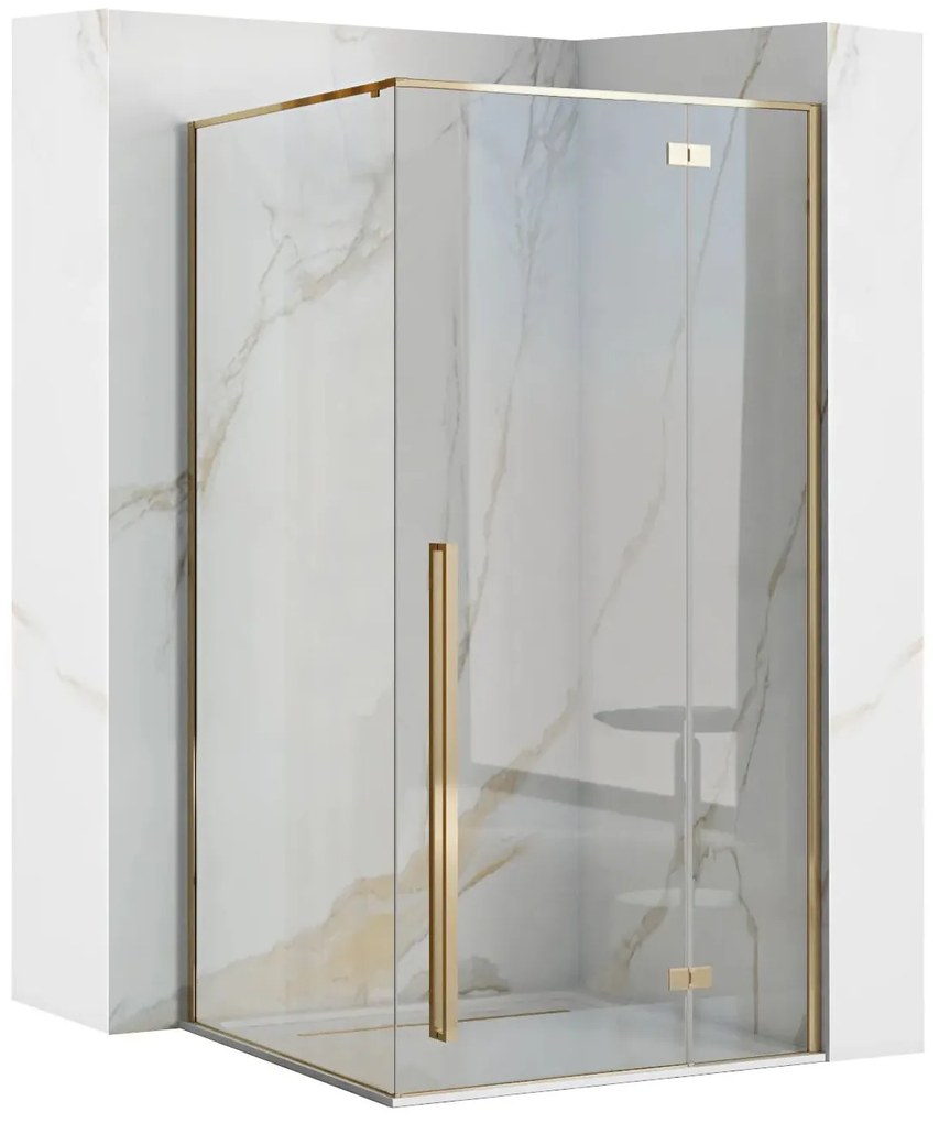 Cabina doccia Fargo 120x90 Gold