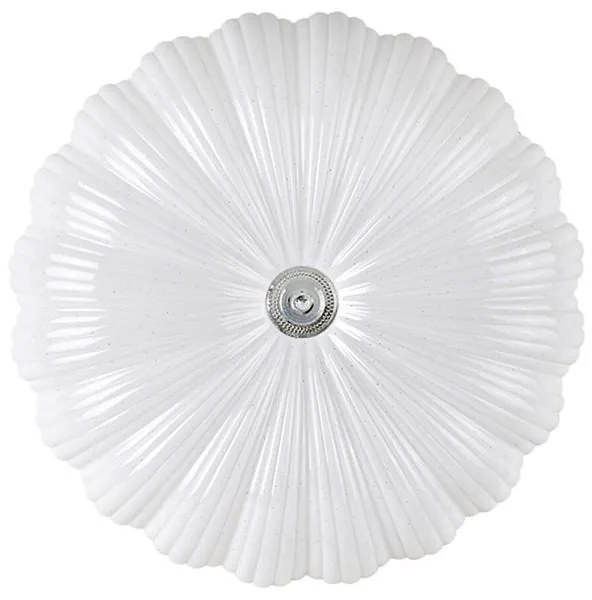 Plafoniera LED neoclassico Persia, bianco Ø 38 cm, luce con 3 temperature di colore dimmerabile NOVECENTO