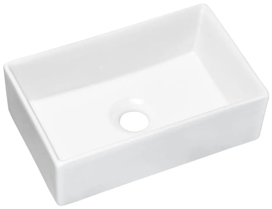 COMAD UN-GAJA35-SW 78570A(35) - Lavabo da appoggio GAJA 35x22 cm bianco lucido
