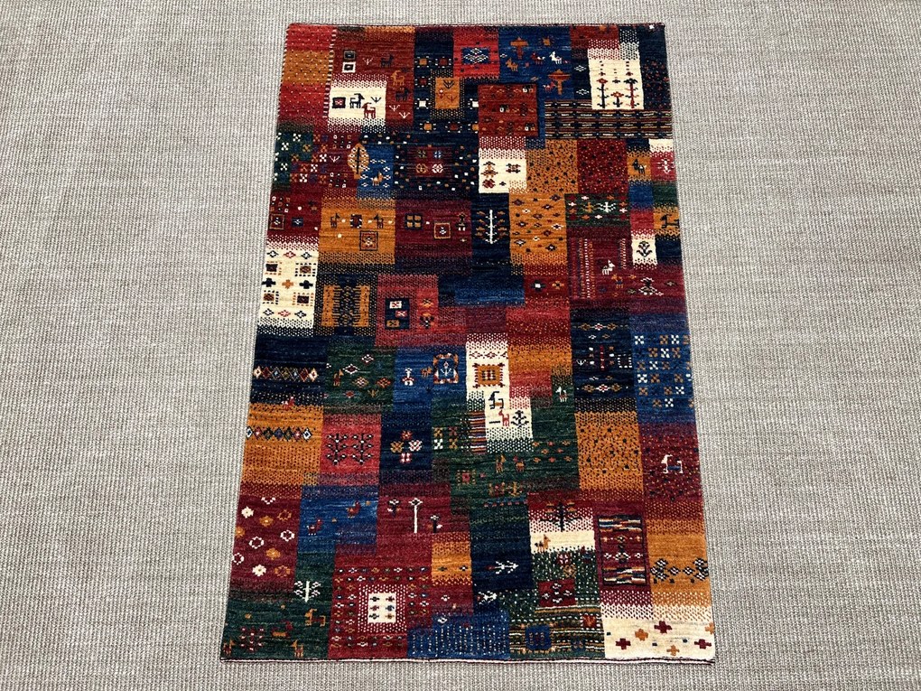Loribaft Tappeto persiano 80x130 (Iran) Annodato A Mano