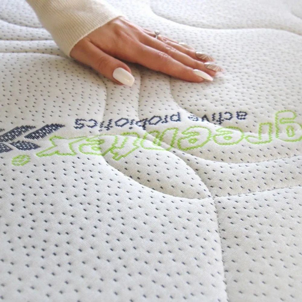 Materasso singolo double-face in schiuma dura/media per bambini 80x200 cm Junior Lux - Materasso