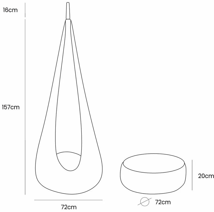 Altalena per bambini – Meowbaby