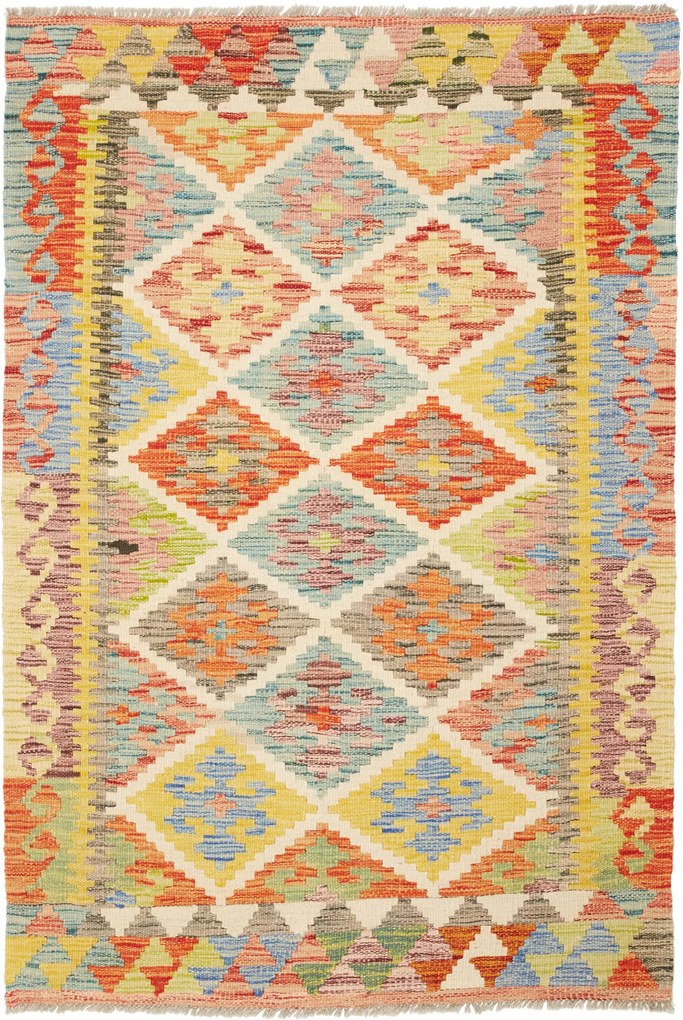 Kilim Tappeto 100 x 150 (Pakistan) Tessuto A Mano