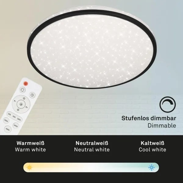 Brilo - Plafoniera LED dimmerabile STARRY SKY LED/48W/230V 3000-6000K + +TC