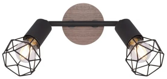 Globo 54802S-2H - Faretto XARA 2xE14/40W/230V