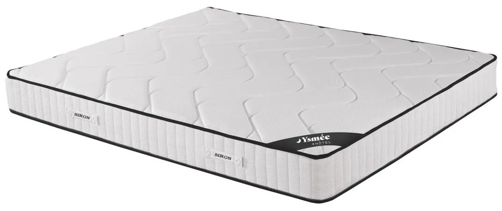 Materasso 140 x 190 cm ignifugo molle insacchettate 5 zone e memory foam sp. 23 cm  - SIRON di YSMÉE HÔTEL