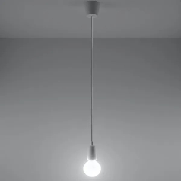Lampadario a sospensione con filo DIEGO 1xE27/60W/230V