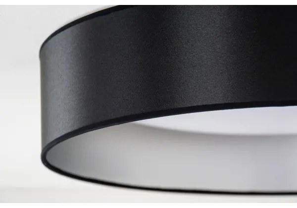 Duolla - Plafoniera LED ROLLER LED/24W/230V diametro 45 cm nero/argento