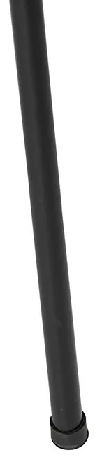 Lampada da terra Art Déco treppiede oro - Maro